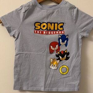 Old Navy Sonic the Hedgehog Gray Kids Tee